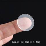 👉 Lens 20.5mm x 1.6mm Glass For Convoy S2/S2+/S3/S6/S8 Flashlight Torch Lanterna Portable Lighting Accessories