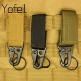 👉 Carabiner nylon 1PC High Strength Key Hook MOLLE Webbing Buckle Hanging System Belt Camping Hiking Accessories