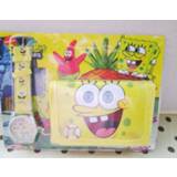 👉 Watch kinderen 1pcs/lot Spongebob kids Sets and wallet purse wrist quartz Christmas Children gift Cartoon watches