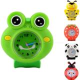 👉 Watch silicone Candy Colors 3D Cartoon Children's Watches Quartz WristWatch Sports Slap For Kid Toys