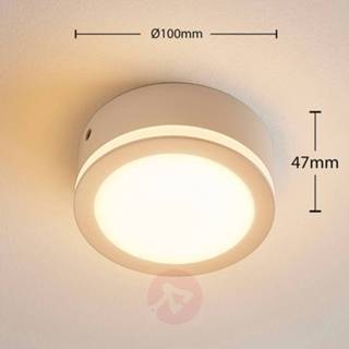 👉 Plafondlamp wit warmwit a+ polycarbonaat Eenvoudige, ronde LED Quirina