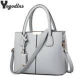 👉 Women PU Leather Handbags Ladies Large Tote Bag Female Square Shoulder Bags Bolsas Femininas Sac New Fashion Crossbody Bags