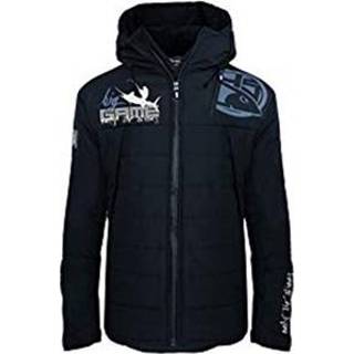 👉 Hotspot blauw nylon m Design Zipped Jacket | Big Game Blue