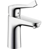 👉 Wastafel kraan chroom active Hansgrohe Focus Care 100 wastafelkraan met waste 4011097725833