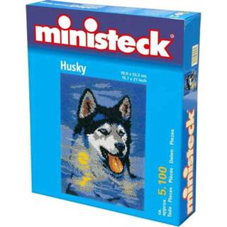 👉 Kunststof blauw Ministeck husky 4250250318394