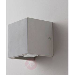 👉 Wand lamp a++ beton grijs Vierkante betonnen wandlamp Gerda