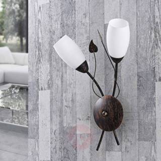 👉 Wand lamp a+ wit warmwit glas Elegante LED wandlamp Stefania, easydim