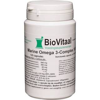 👉 Marine gezondheid Biovitaal Omega 3 Complex 1000mg Capsules 8718347350253