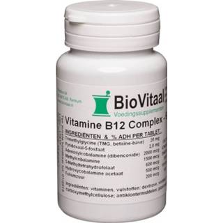 👉 Gezondheid vitamines Biovitaal Vit B12 Complex Tabletten 60st 8718347350277
