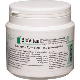 👉 Calcium gezondheid Biovitaal Calcium+ Complex Poeder 8718347350680