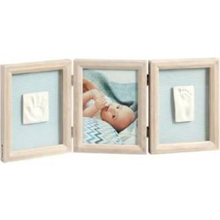 👉 Fotolijst grijs baby's Baby Art met afdruk - Double Print Frame Stormy 3220660259038