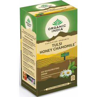 👉 Tulsi eten Organic India Thee Honey Chamomile 801541508402
