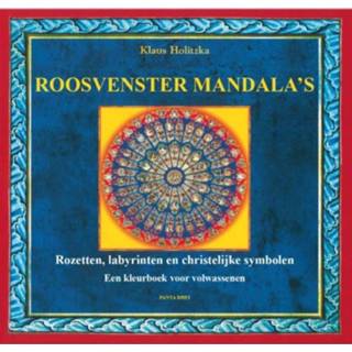 👉 Boek Klaus Holitzka mannen Roosvenster Mandala's - (9088401187) 9789088401183