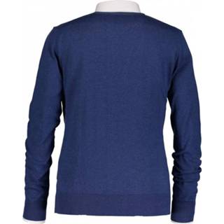 👉 Pullover mannen blauw s katoen Fashion