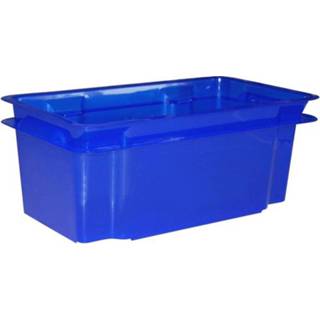 Keter opbergbox Crownest PVC laserblauw 7L