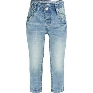 👉 Spijker broek blauw meisjes LIEF! Girls Jeans washed blue denim - Gr.80 4056178206320