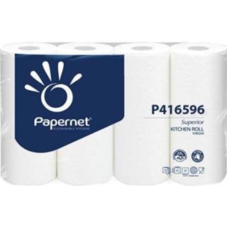 👉 Keukenrol Papernet Superior, 3-laags, 51 vellen, pak van 4 rollen 8024929265960