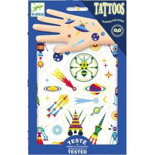 Tattoo DJECO glow in the dark tattoo's Space Oddity 3070900095908