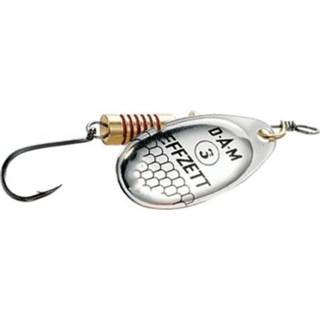 👉 Zilver DAM Effzett enkele haak - 3.5 cm 4044641052741