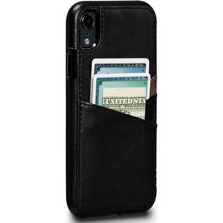 👉 Portemonnee leer zwart Sena - Deen Lugano Wallet Phone XR Hoes 92636333485