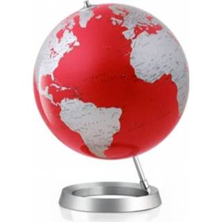 👉 Rood Atmosphere Globe Model Vision Red 30 Cm Engelstalig 9789943330146