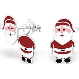 👉 Kerstman Ear Jackets van Zilver