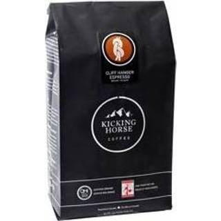 👉 Hanger Kicking Horse Coffee Blend Cliff Espresso Organic Fair Trade Gewicht 2 Lb 1 Kg