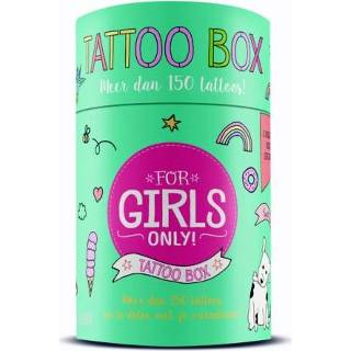 👉 Tattoo meisjes Box For Girls Only 9789002264146