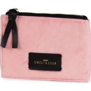 👉 Portemonnee roze Studio Sweet Sour Met Rits Formaat 8 5 X 12 Cm Kleur 8718803151509