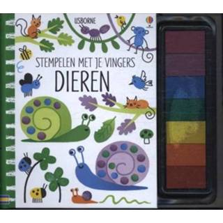 👉 Stempel Stempelen Met Je Vingers Dieren 9781474935319