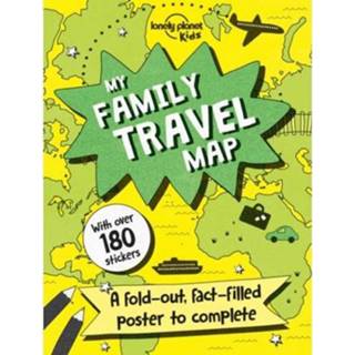 👉 Kinderen Lonely Planet Kids My Family Travel Map 1st Ed 9781760341015