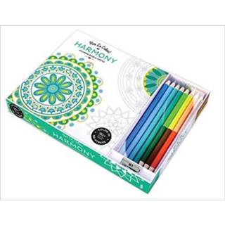 👉 Pencil Vive Le Color Harmony Coloring Book And Pencils Therapy Kit 9781419720536
