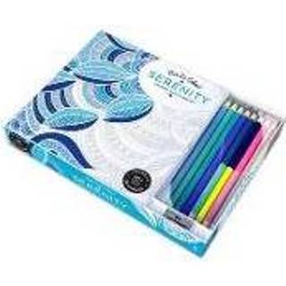 👉 Pencil Vive Le Color Serenity Coloring Book And Pencils Therapy Kit 9781419720543