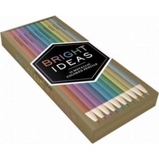 Pencil Bright Ideas Metallic Colored Pencils - Chronicle 9781452154794