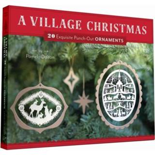 👉 Ornament Village Christmas 20 Exquisite Punch Out Ornaments - Pamela Dalton 9781452127460