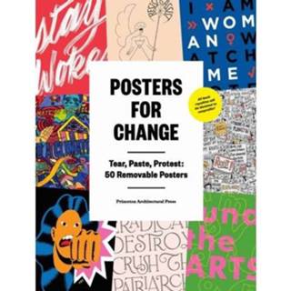 👉 Poster Posters For Change Tear Paste Protest - Princeton Ap 9781616896928