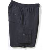 👉 Korte broek met elastische taille zwart maat XXXXXL