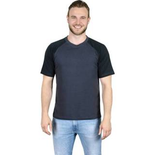 👉 Heren T-shirt antraciet/zwart maat XL