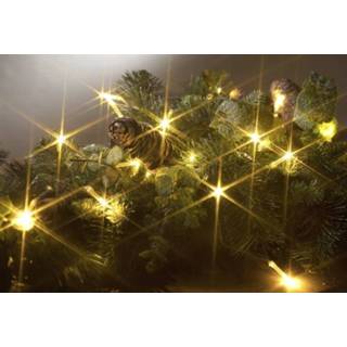 Witte active LED Kerstlampjes, met 20 warm lampjes, voor binnen 8719202280852
