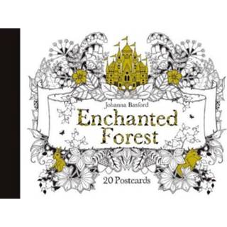 👉 Postkaart Enchanted Forest 20 Postcards - Basford, Johanna 9781856699792