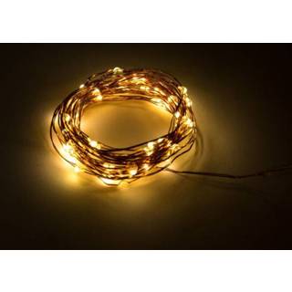 👉 Stroomkabel wit active LED Feestverlichting Prikkabel, 5 Meter, Waterdicht IP65, Warm Wit, Op 3xAA Batterijen 7432022727727