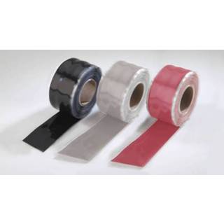 Zwart siliconen active tape zwart, 25 mm breed, 3m lang 4260471350127