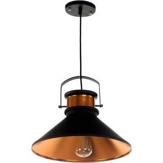 Industriële hanglamp zwart goud active Warrior Vintage Ø37cm 7432022722791
