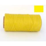 Klos geel polyester active Macrame Koord - / BRIGHT YELLOW Waxed Cord 2800 cm 1mm dik 8438477580015