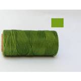 Klos groen donkergroen polyester active Macrame Koord - MOS / FOREST GREEN Waxed Cord 2800 cm 1mm dik 8438477561618