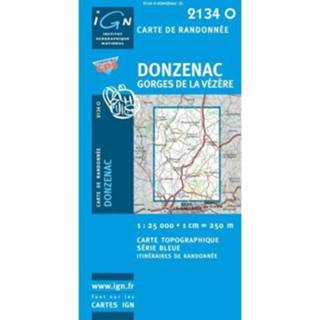 👉 Wegenkaart Donzenac Gorges De La Vezere 9782758521822