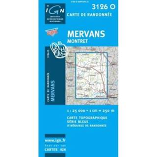 👉 Wegenkaart Mervans Montret 3282113126137