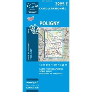 👉 Wegenkaart Poligny 9782758509868