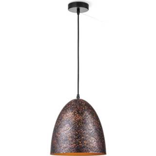 👉 Hanglamp bruin metaal vintage small binnen plafond HOME SWEET rusty C Ø 25 cm 8718808022507