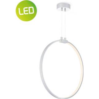 👉 Hanglamp zilvergrijs aluminium modern binnen plafond grijs Home sweet LED Eclips Ø 35 - 8718808122467